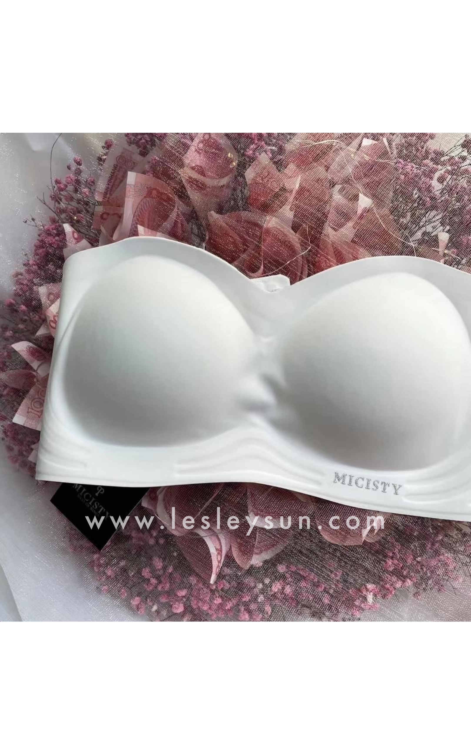 Authentic Micisty Strapless Bra (Bra Only) [Due to hygiene concerns, no exchange is permissible]