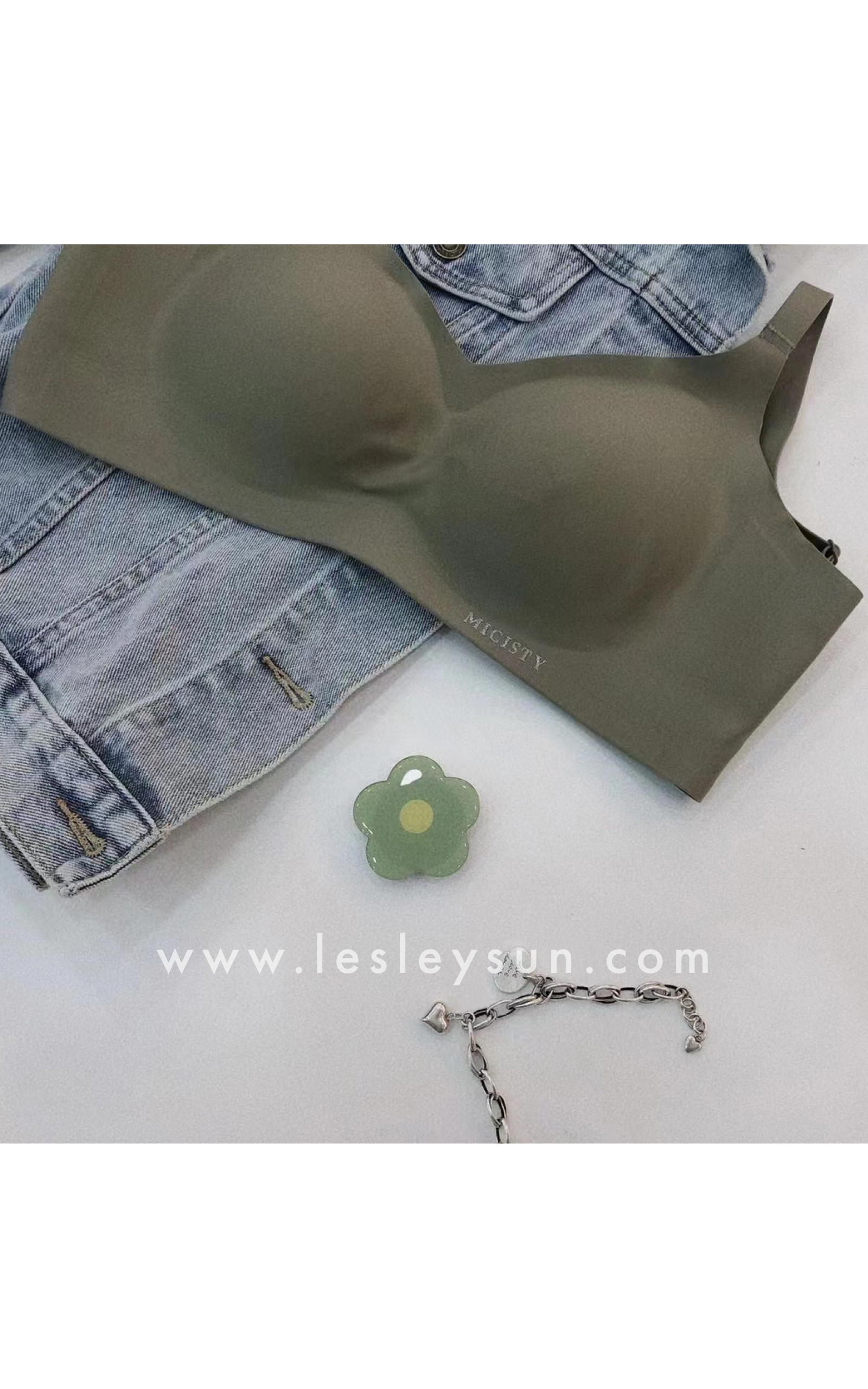 Authentic Micisty Comfy Bra Set (with strap) [Due to hygiene concerns, no exchange is permissible]