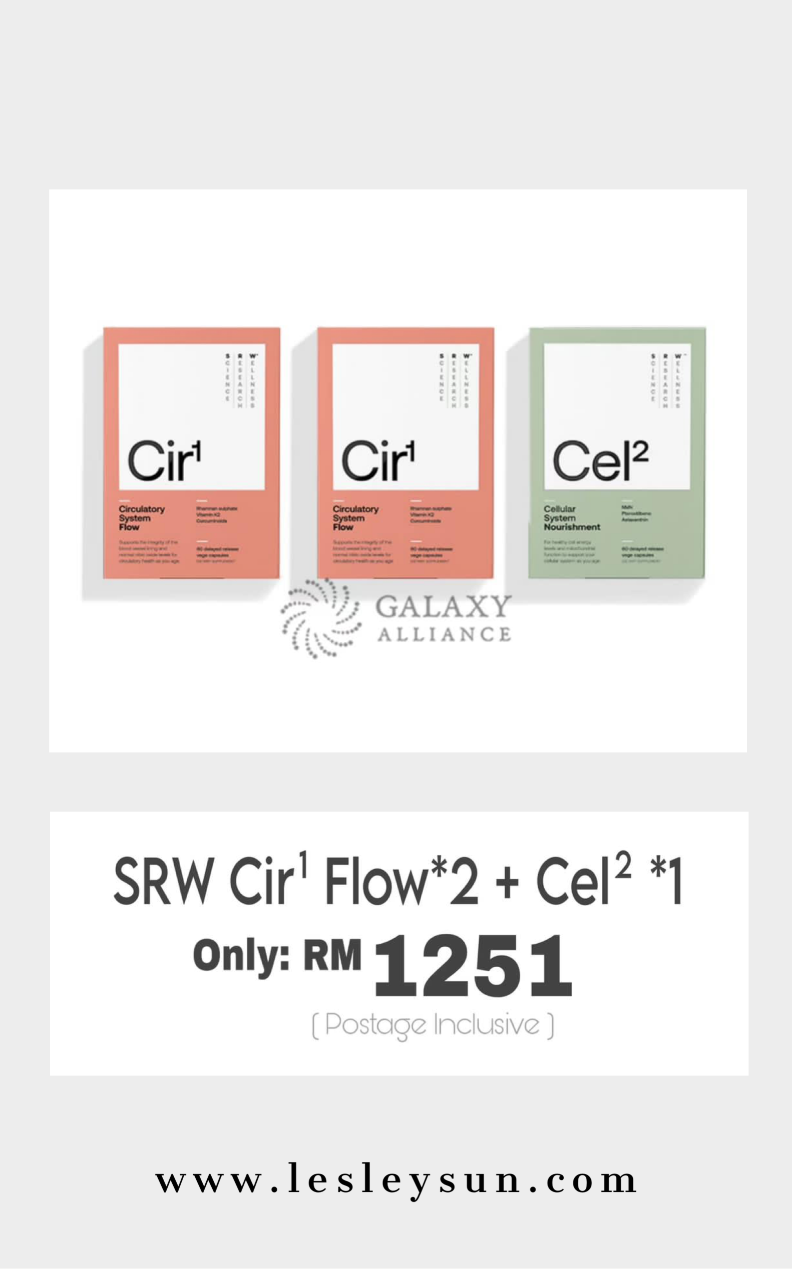 SRW Cir¹ Flow x2 + Cel 2 x1