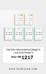 Vida Glow Anti-G-Ox x2 + Marine Collagen x4